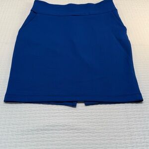 Freeway Vibrant Blue Pencil Skirt